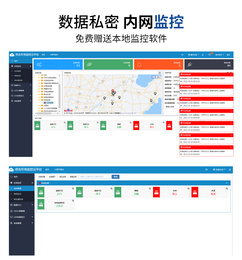 動(dòng)環(huán)境監(jiān)測(cè)系統(tǒng)(圖19)